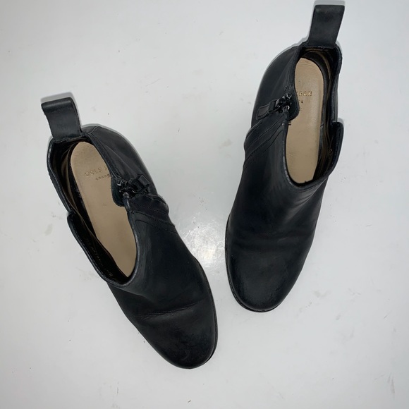 Cole Haan Grand OS “Cheney” Black Leather Boot 5B - Picture 5 of 8